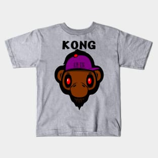 KONG_ALPHAKING Kids T-Shirt